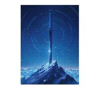 Puzzle for Adults 500 PCS The Polaris Sword Adult Puzzles Hands-on Game Precision Cutting Unique Gifts for Birthday And Christmas 500 PCS