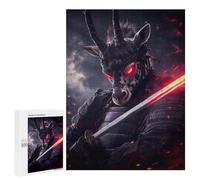 Puzzle for Adults 500 PCS Zebra Samurai Warrior Animal Adult Jigsaw Puzzles Hand Speed Race Parent-child Interaction Deal As Gifts for The Whole Family 500 PCS