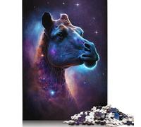 Puzzle for Adults 500 Pieces Galaxy Camel Space Jigsaw Puzzles for Adults Jigsaw Puzzle for Teens Puzzle Game Toy Gift 500pcs (52x38cm)