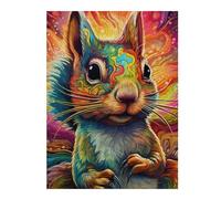 Puzzle for Adults 52x38cm/1000pcs Colorful Squirrel Artwork-2 Teenagers Puzzles Brain Teaser Game Hand Speed Race Birthday And Unique Gifts 52x38cm/1000pcs