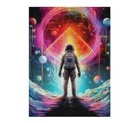 Puzzle for Adults 52x38cm/1000pcs Space Time Traveler Puzzle for Adults Brain Teaser Game Difficult Challenge for Is Ideal As A Gift 52x38cm/1000pcs