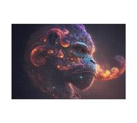 Puzzle for Adults 75x50cm/1000pcs Galactic Gorilla Cosmic Artistry -1 Teenagers Puzzles Brain Teaser Game Hand Speed Race Birthday And Unique Gifts 75x50cm/1000pcs
