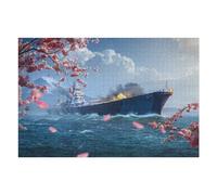 Puzzle for Adults 75x50cm/1000pcs Japanese Cruiser Jigsaw Puzzle Fun Games Wall Decoration Unique Gifts for Birthday And Christmas 75x50cm/1000pcs