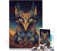 Puzzle for Adults and teenagers1000 Pieces Ancient colorful phoenix Made of cardboard Suitable for people aged 14 and above Improve memory gifts for friends and family。size:38x52cm/14.96x20.47inch