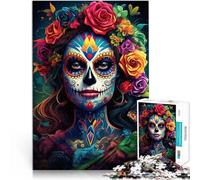 Puzzle for Adults and teenagers1000 Pieces Flower Girl Made of cardboard Suitable for people aged 14 and above Vacation at home: killing time Challenging Game Gifts。size:38x52cm/14.96x20.47inch