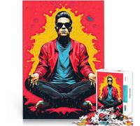 Puzzle for Adults and teenagers1000 Pieces Meditation art Made of wood,Suitable for people aged 14 and above Home Decoration game because it is ideal as a gift for the whole family。