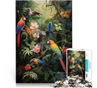 Puzzle for Adults and teenagers1000 Pieces Relaxing Bird Sounds Made of cardboard Suitable for people aged 14 and above Vacation at home: killing time Challenging Game Gifts。size:38x52cm