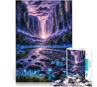 Puzzle for Adults and teenagers1000 Pieces Space Fantasy Landscape Made of wood Suitable for people aged 14 and above Quiz game Fun at Home Activities, Birthday Present,Travel Gifts。size：50x75cm