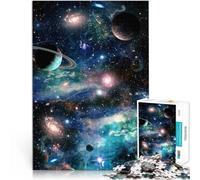 Puzzle for Adults and teenagers1000 Pieces Space is Wild Made of cardboard，Suitable for ages 14 and up learning educational game Gifts Ideas。size：26x38cm/10.24x14.96inch