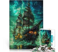 Puzzle for Adults and teenagers1000 Pieces The Stormbringer Made of wood Suitable for people aged 14 and above Hand Speed Race Christmas Birthday Gifts 。size:50x75cm/19.68x29.52inch