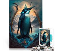 Puzzle for Adults and teenagers2000 Pieces Penguin Magical realm Made of cardboard Suitable for people aged 14 and above Play toys because it is ideal as a gift for the whole family。size：70x100cm