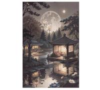 Puzzle for Adults Japan Style Jigsaw Puzzles for Adults 1000 Piece for Adults & Kids Age 12 Years Up Woodiness Puzzles Educational Game Challenge Toy (78×53cm)