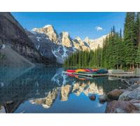 Puzzle for Adults Jigsaw Puzzles Hard Challenging Difficult Family Cool Large Beautiful Moraine Lake Banff National Park Canada Puzzles for Adults_1000pcs