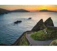 Puzzle for Adults Jigsaw Puzzles Hard Challenging Difficult Family Cool Large Beautiful Scenery The Atlantic Ocean Coastline Dingle Peninsula Puzzles for Adults_1000pcs