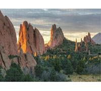 Puzzle for Adults Jigsaw Puzzles Hard Challenging Difficult Family Cool Large Golden Light The Garden The Gods Puzzles for Adults_500pcs