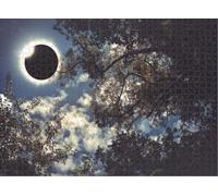 Puzzle for Adults Jigsaw Puzzles Hard Challenging Difficult Family Cool Large Scientific Natural Phenomenon Total Solar Eclipse Diamond Ring Puzzles for Adults_300pcs