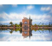 Puzzle for Adults Jigsaw Puzzles Hard Challenging Difficult Family Cool Large Viewpoint Gardens Marrakesh Morocco Puzzles for Adults_500pcs