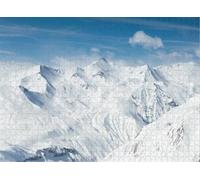 Puzzle for Adults Jigsaw Puzzles Hard Challenging Difficult Family Cool Large Winter Snowy Mountains Caucasus Mountains Georgia Puzzles for Adults_1000pcs
