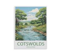 Puzzle for Adults Kids 1000 Piece，Cotswolds England，Toy Educational Games Home Decoration for Adults& Kids Age 14 Years Up 1000pcs（50x70cm）-HG20