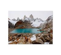 Puzzle for Adults Kids 1000 Piece，Laguna de los Tres and Mount Fitz Roy，Toy Educational Games Home Decoration for Adults& Kids Age 14 Years Up 1000pcs（50x70cm）-AY80
