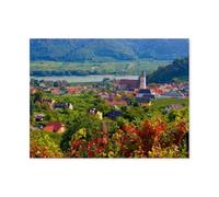 Puzzle for Adults Kids 1000 Piece，Spitz, The Wachau - On the Danube between Melk and Krems，Toy Educational Games Home Decoration for Adults& Kids Age 14 Years Up 1000pcs（50x70cm）-AT32