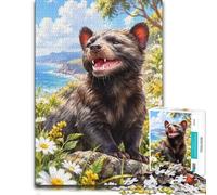 Puzzle for Adults Tasmanian Devil Flower Garden 1000pcs (38x26cm) Gift | Adult jigsaw puzzle with 1000 pieces; fits quiet afternoons; when a calm, focused hobby suits the moment.
