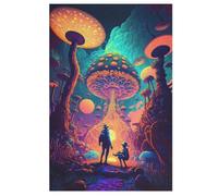Puzzle for Adults Travelers in A Different Realm Jigsaw Puzzles for Adults 1000 Piece for Adults & Kids Age 12 Years Up Woodiness Puzzles Educational Game Challenge Toy (78×53cm)