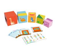 Puzzle for Children - Matching Colour Classification Box, with Cards and Wood, for Children and for Use in the Home in the Play Room and in the Nursery