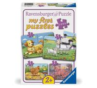 Puzzle For Kids 2D Animal Family 2-4-6-8Pcs Ravensburger Puzzle