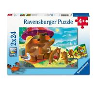 Kinderpuzzle 2x24 Teile - Urlaubsträume (US IMPORT)