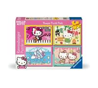 Puzzle For Kids 2D Hello Kitty Set 4X100Pcs Ravensburger Puzzle
