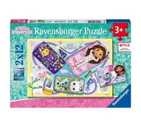 Puzzle For Kids 2X12Pcs Gabi’S Cat House Ravensburger Puzzle Top