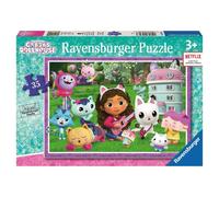 Puzzle For Kids 35Pcs Gabi’S Cat House Ravensburger Puzzle Top