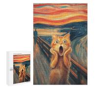 Puzzle for Teenagers 1000 PCS Cat's Emotional Journey -1 Jigsaw Puzzles for Adults Pattern Assembly Fun Activities at Home Challenging Game Toys 1000 PCS