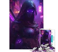 Puzzle for Teenagers 1000 Pieces A Futuristic Female Ninja AntiStress Brain Challenge Soft Touch Smooth Finish Heartwarming Birthday Pick (Size 50x75cm)