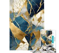 Puzzle for Teenagers 1000 Pieces Abstract Kintsugi Dreams AntiStress Brain Challenge Soft Touch Smooth Finish Heartwarming Birthday Pick (Size 38x52cm)