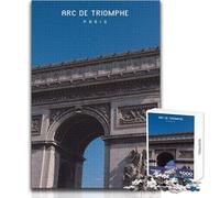 Puzzle for Teenagers 1000 Pieces Arc De Triomphe Educational Games Enhance Memory Gift For Birthdays Size 50x75cm