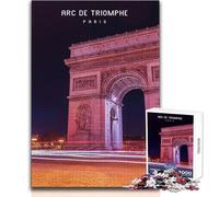 Puzzle for Teenagers 1000 Pieces Arc De Triomphe Educational Games Enhance Memory Gift For Birthdays Size 50x75cm