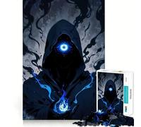 Puzzle for Teenagers 1000 Pieces Azure Seer︰ Watcher Beyond The Veil Premium Cut Fun Smart Play Gift Easy Time Play Christmas Art Piece (38x26cm)