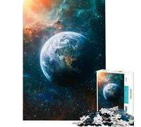 Puzzle for Teenagers 1000 Pieces Beautiful Earth Challenging To Complete Difficult Hard Home Decoration Toys for And from 14 Years And over (50x75cm)