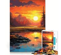 Puzzle for Teenagers 1000 Pieces Beautiful Nature Landscape Premium Cut Fun Smart Play Gift Easy Time Play Christmas Art Piece (50x75cm)