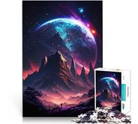 Puzzle for teenagers 1000 Pieces Celestial Mirage Spielzeug-Intellektuelles Spiel mit passendem Poster und Quizblatt75x50cm