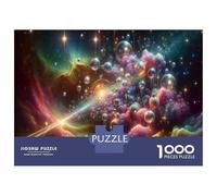 Puzzle for Teenagers 1000 Pieces Cosmic Bubble Clouds Teenager Puzzles Brain Teaser Game Precision Cutting Unique Birthday And Gifts 70x50cm/1000pcs