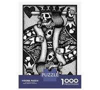 Puzzle for Teenagers 1000 Pieces Dead King Jigsaw for Adults Brain Teaser Game Pattern Assembly for Birthday, Chrismas 70x50cm/1000pcs