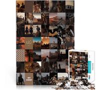Puzzle for teenagers 1000 Pieces Denim patchwork poster Intellectual Game 50x75cm deal as gifts for the whole family for Age 14+
