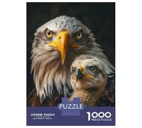 Puzzle for Teenagers 1000 Pieces Eagle Bird Animal Family Puzzles for Adults Relaxing Games Wall Decoration Deal As Gifts for The Whole Family 38x26cm/1000pcs