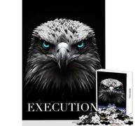 Puzzle for Teenagers 1000 Pieces Eagle Execution Jigsaw Puzzles for Adults Stress Reliever Wishlist with Santa Claus Unique Birthday And Gifts (38x26cm)