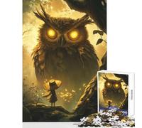 Puzzle for Teenagers 1000 Pieces Fairytale Encounter Toy Wall Decor Great Gift for Games Relaxing Games Artists Collection, Fine Art Size 50x75cm