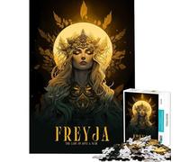 Puzzle for Teenagers 1000 Pieces Freyja Poster for Birthday, Chrismas Learning Educational Anti-Stress Toys Suitable for Ages 14 And Up (50X75CM)