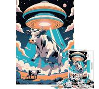 Puzzle for Teenagers 1000 Pieces Go Cow Learning Educational Toys Practical Game Analysis And Logic Gifts Ideas (Size 38x26cm)